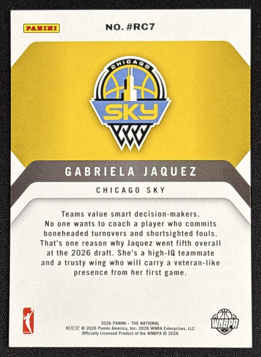 Gabriela Jaquez 2026 Panini NSCC Silver Pack /299 Non-Sports