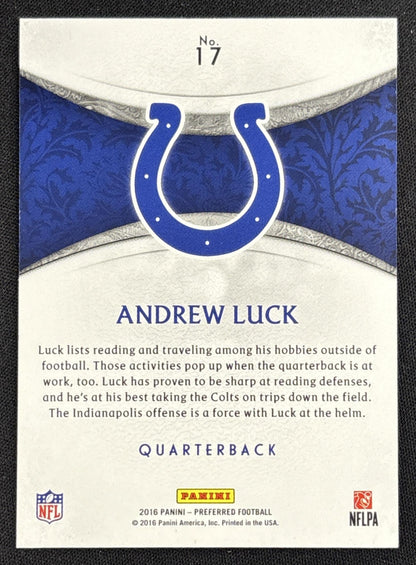 Andrew Luck 2016 Panini Crown Royale Light /99 Colts