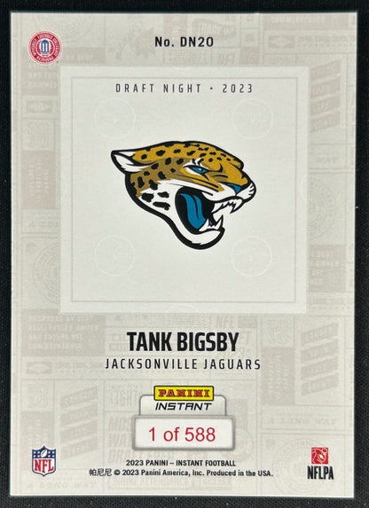Tank Bigsby 2023 Instant NFL Draft Night Jaguars back