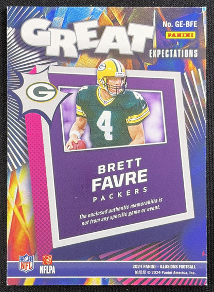 Brett Favre 2024 Panini Illusions Great Expectations Packers
