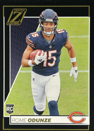 Rome Odunze Zenith Rookie Bears Sports Card