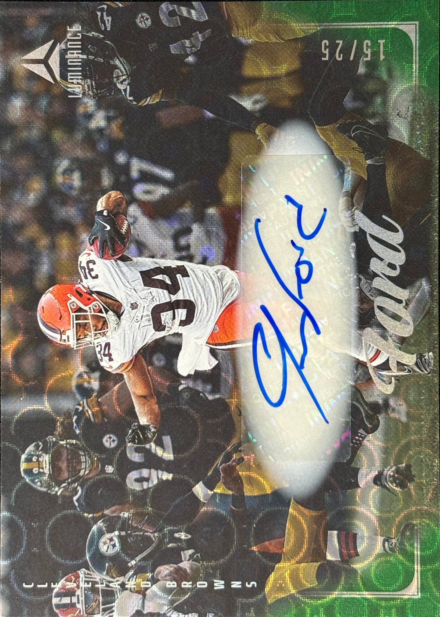 Jerome Ford Luminance Auto /25 Browns