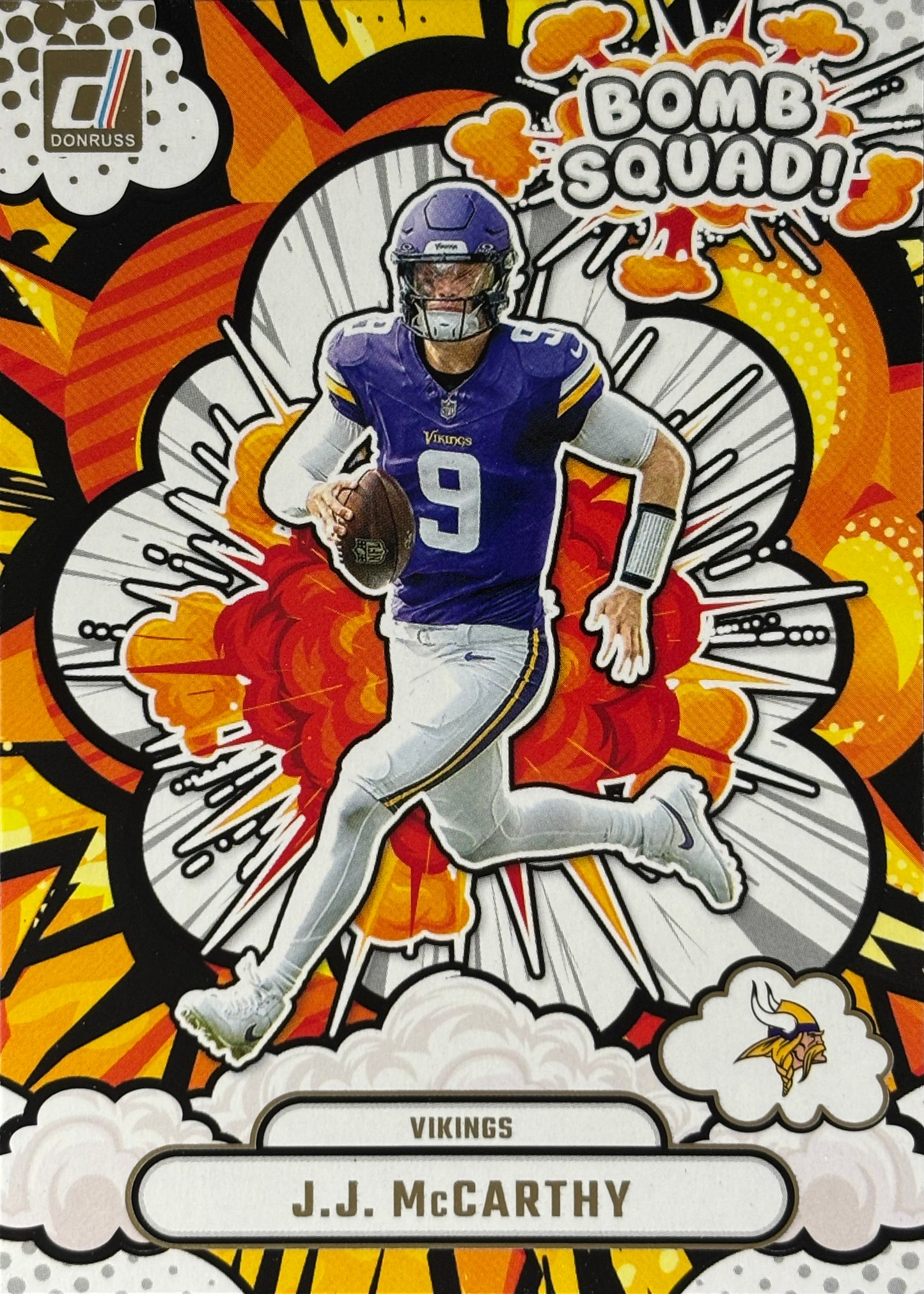 JJ McCarthy Bomb Squad Vikings