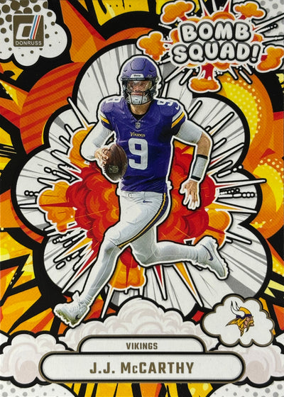 JJ McCarthy Bomb Squad Vikings