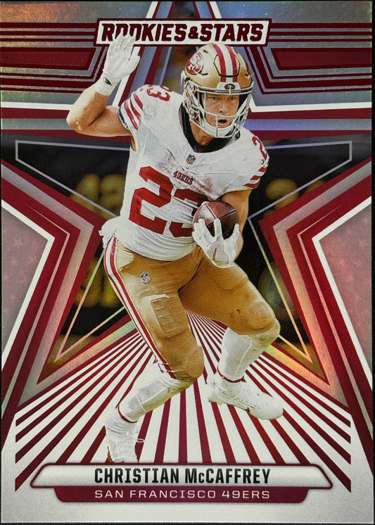 Christian McCaffrey Rookies & Stars Silver