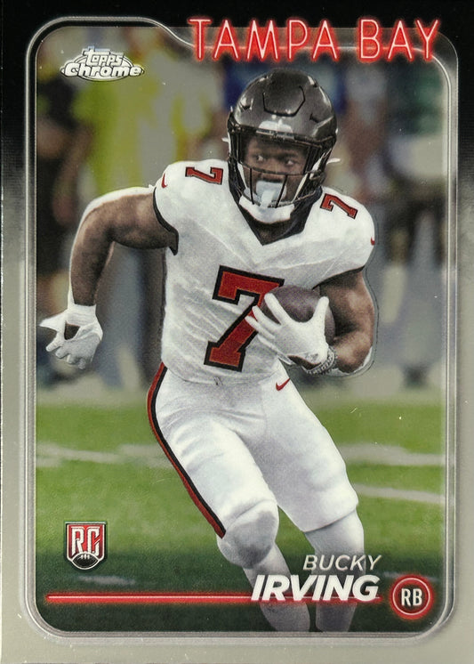 Bucky Irving Topps Chrome Rookie