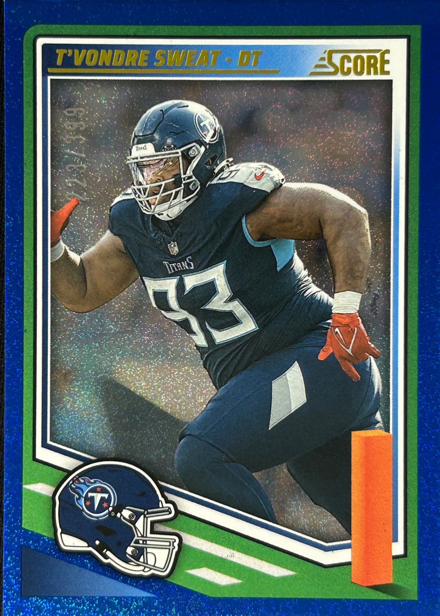 T’Vondre Sweat Score /399 Titans