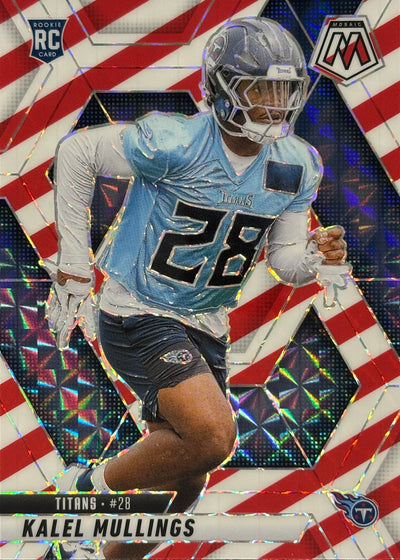 KALEL MULLINGS Mosaic Candy Cane Rookie Titans