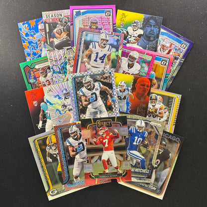 20x Parallel Football Card Value Lot #6A-P