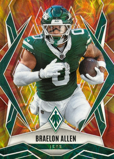 Braelon Allen Phoenix Fire Burst /350 New York Jets