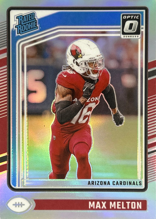 Max Melton Optic Holo Rookie Cardinals