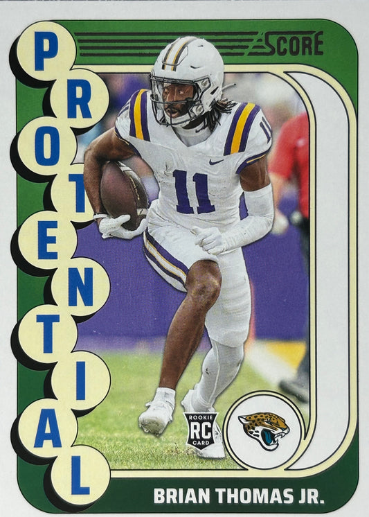 Brian Thomas Jr. Protential Rookie Jaguars