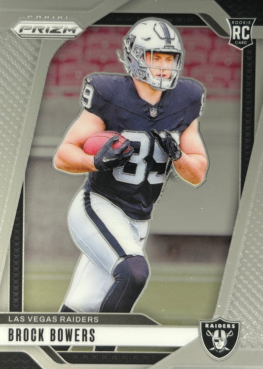 Brock Bowers Prizm Rookie Raiders