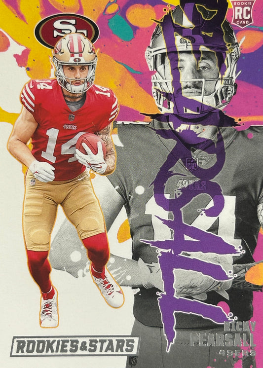 Ricky Pearsall Exclusive Rookie 49ers