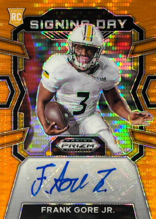 Frank Gore Jr. Prizm Draft Auto /49 Rookie Bills