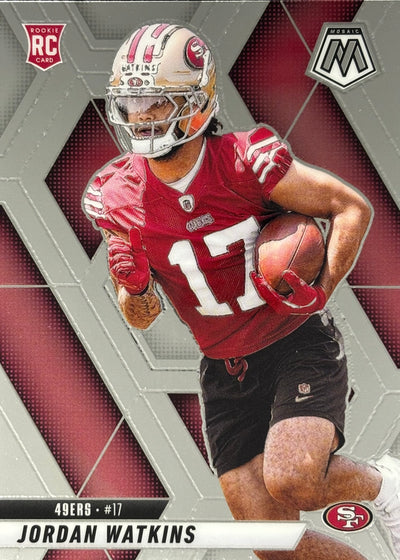 Jordan Watkins Mosaic Rookie 49ers