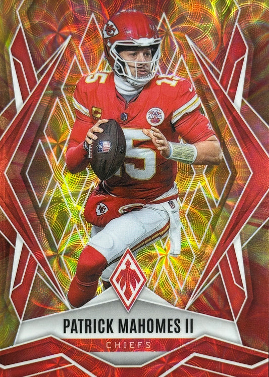 Patrick Mahomes II Phoenix Fire Burst /350 Kansas City Chiefs Football Card