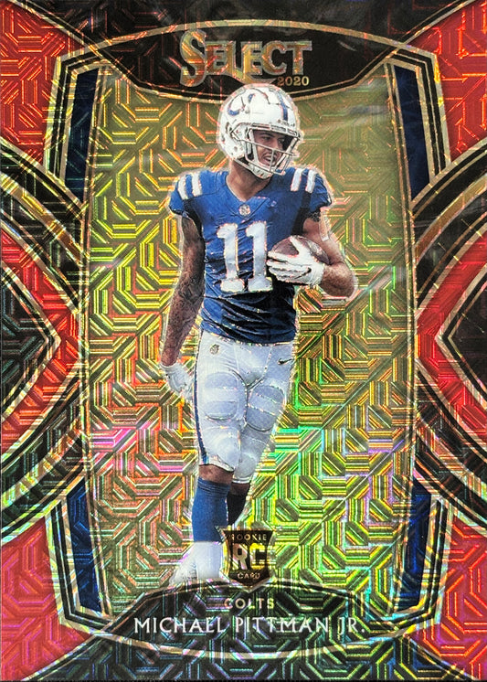 Michael Pittman Jr. Select Red Mojo /49 Rookie Colts