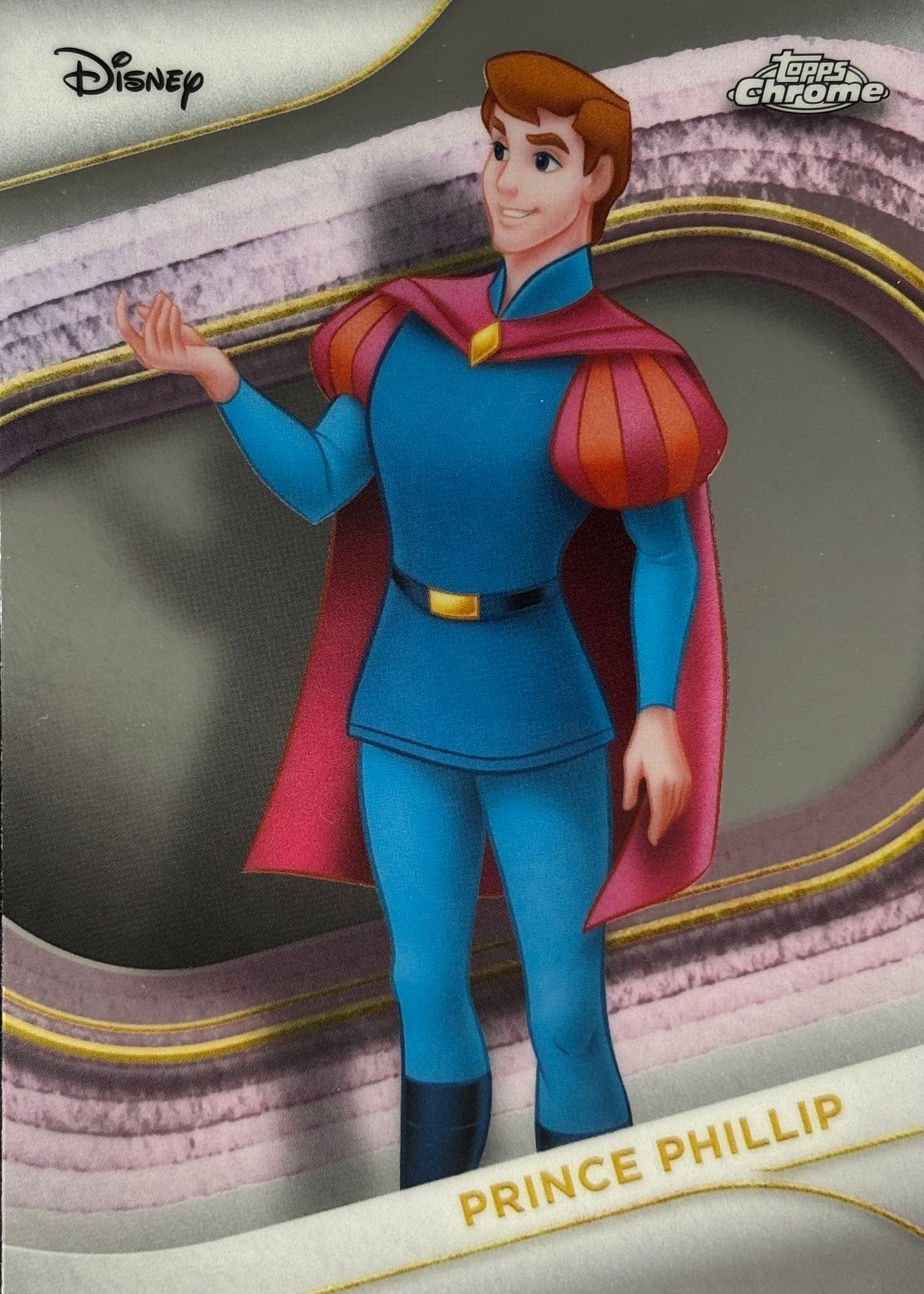 Prince Phillip Topps Chrome Disney Trading Card