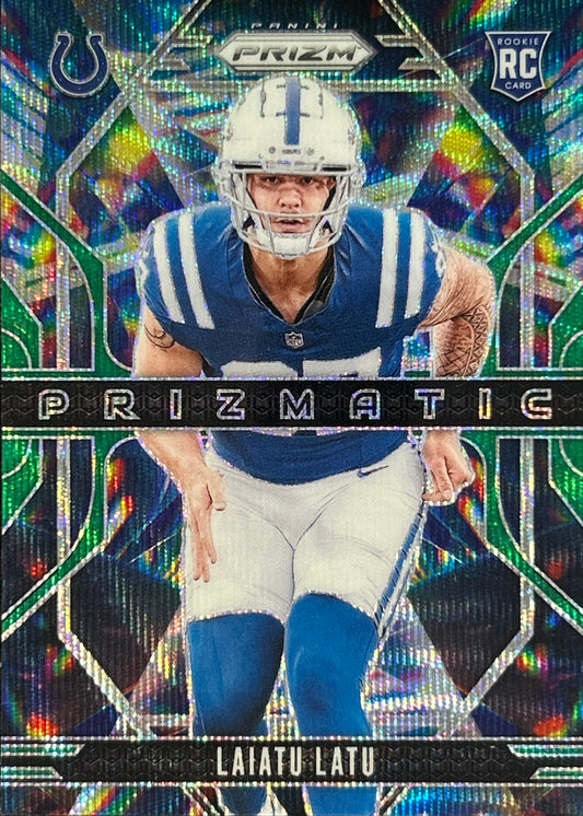 Laiatu Latu Prizmatic Green Wave Rookie Colts