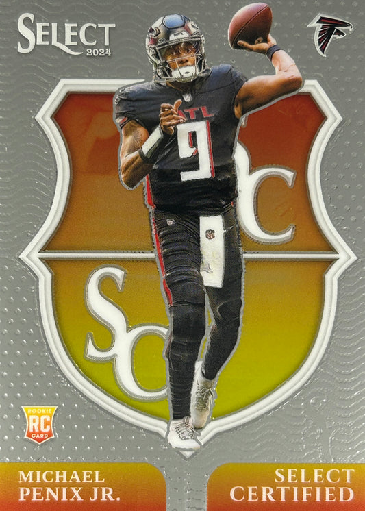 Michael Penix Jr. Select Certified Rookie Falcons