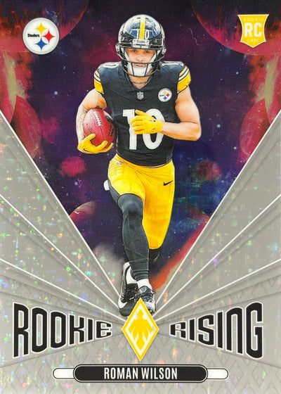 Roman Wilson Rookie Rising Stars Steelers