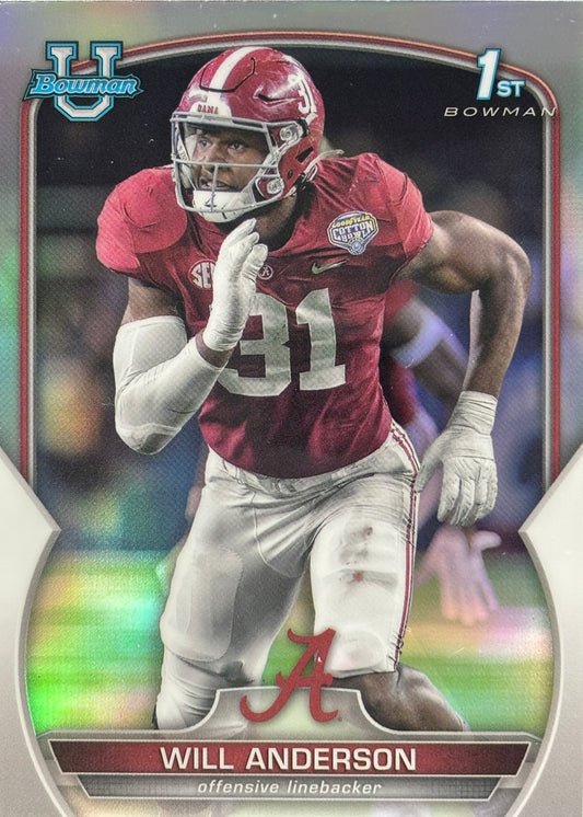 Will Anderson Jr. Bowman Refractor Texans