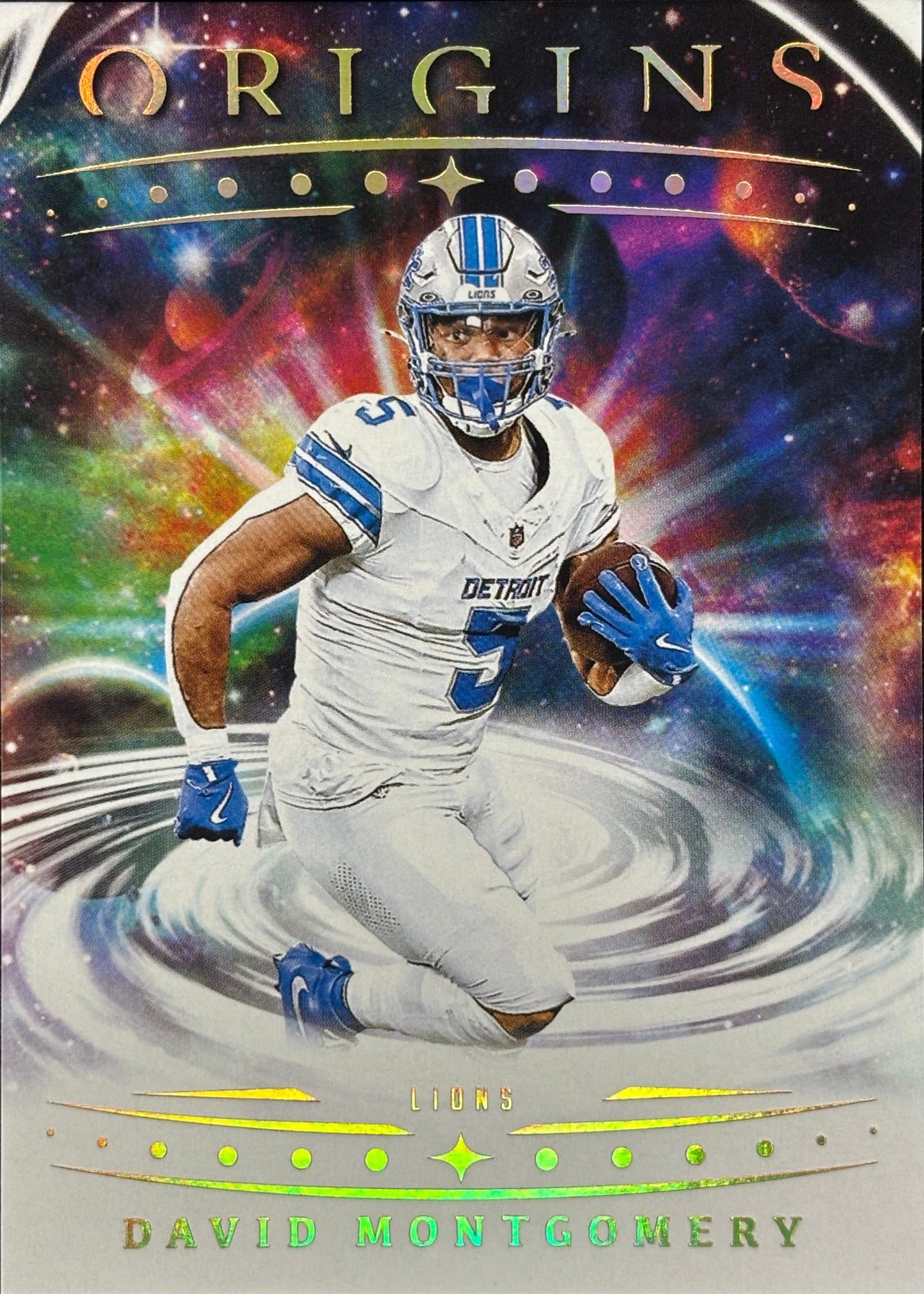 David Montgomery Origins Lions Sports Card