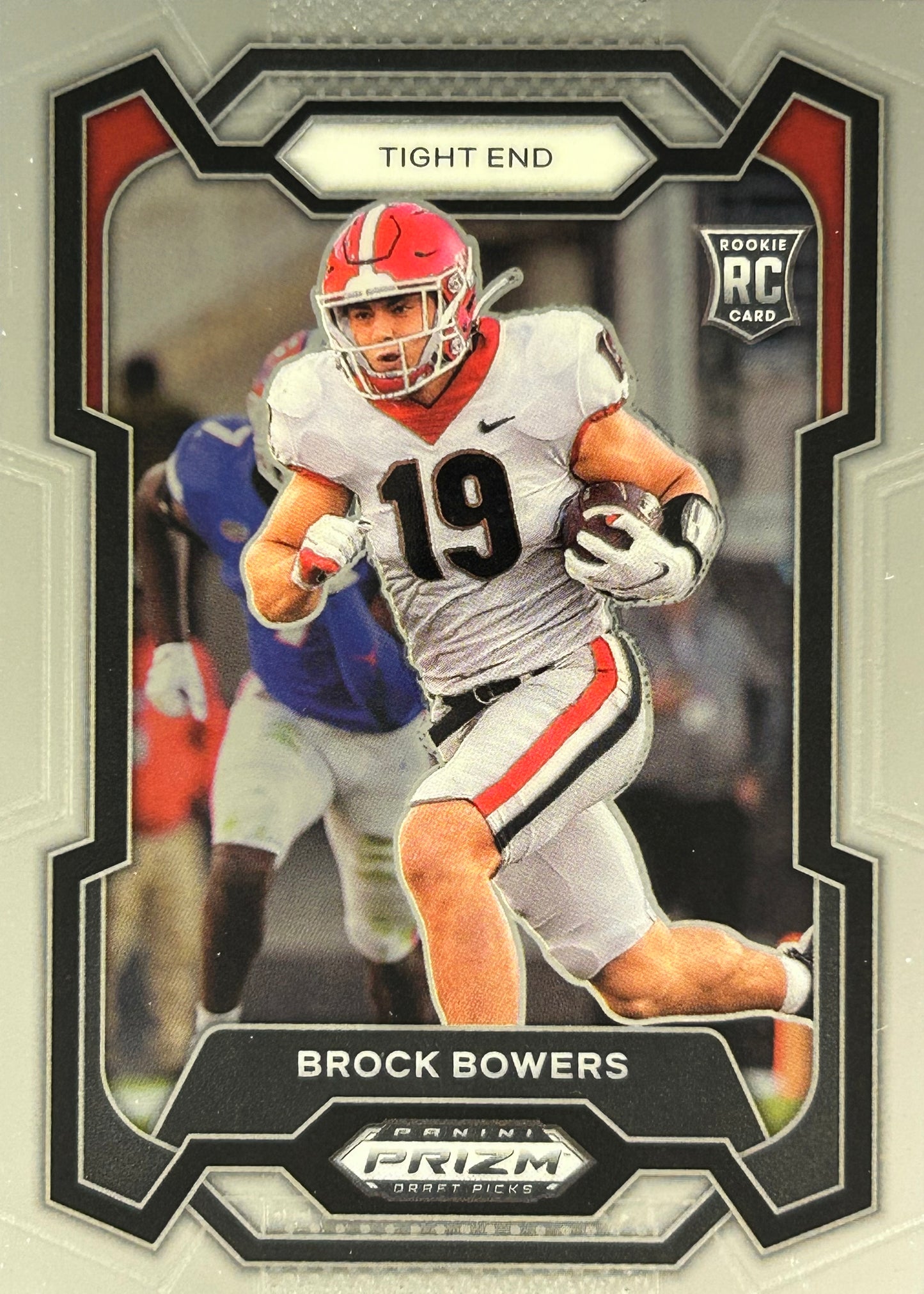 Brock Bowers Prizm Draft Rookie Raiders