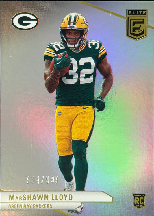 Marshawn Lloyd Elite /999 Rookie Packers