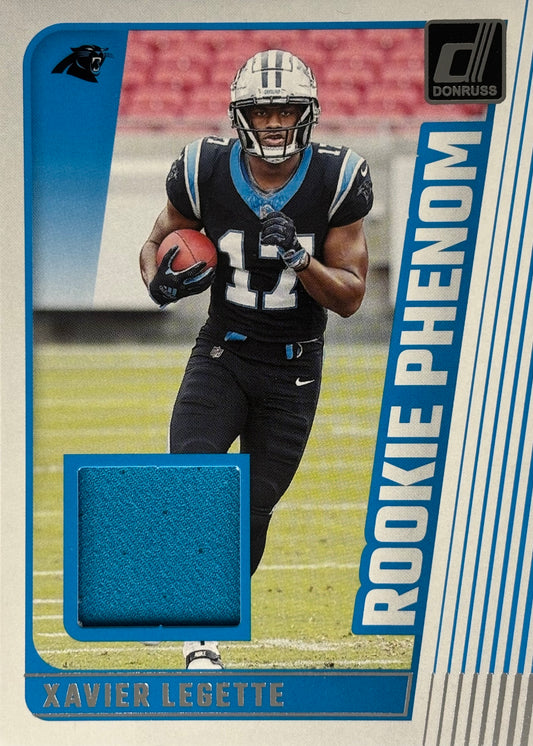 Xavier Legette Rookie Phenoms Patch Panthers