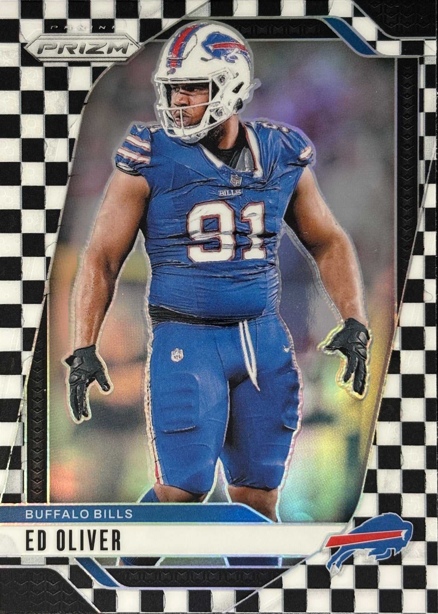 Ed Oliver Prizm Checkerboard Bills