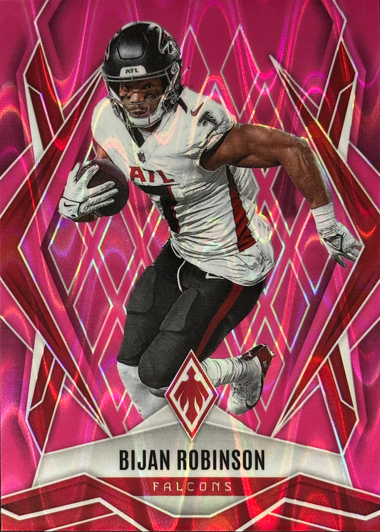 Bijan Robinson Phoenix Pink Seismic /75 Falcons