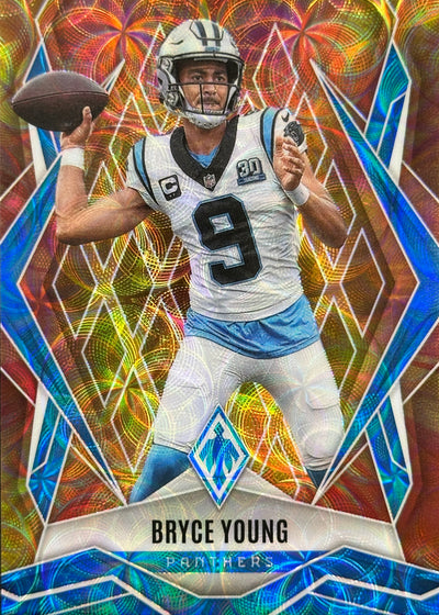 Bryce Young Phoenix Fire Burst /350 Carolina Panthers