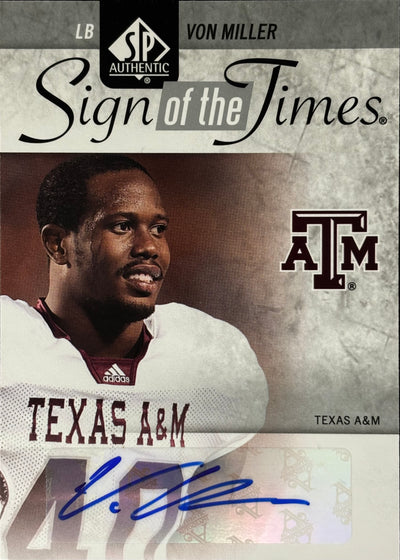 Von Miller Upper Deck Sign of the Time Auto Rookie Broncos