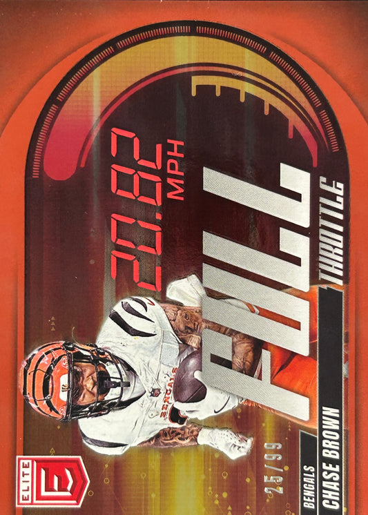 Chase Brown Full Throttle Red /99 Bengals
