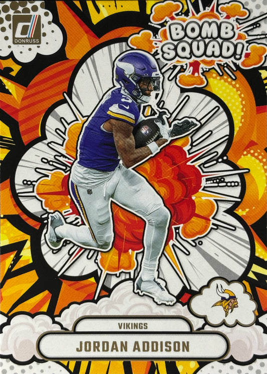 Jordan Addison Bomb Squad Vikings