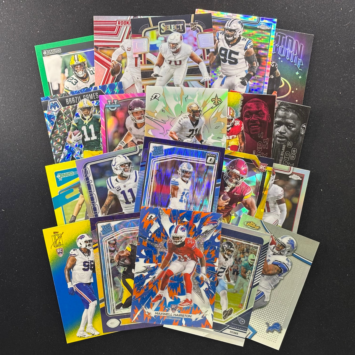 20x Parallel Football Card Value Lot #3A-P