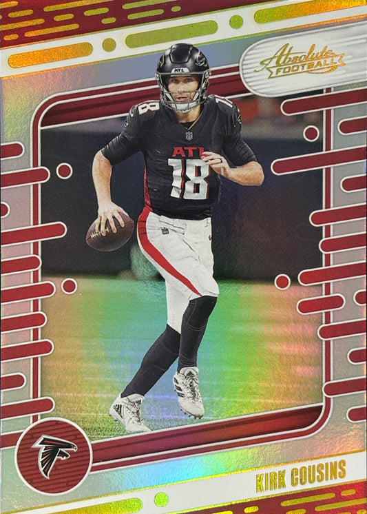 Kirk Cousins Absolute Hobby Holo Commanders