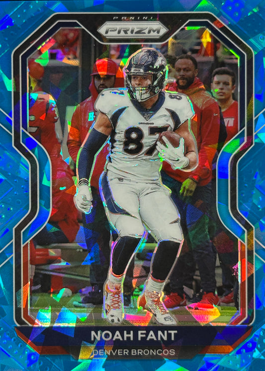 Noah Fant Prizm Blue Ice /99 Broncos
