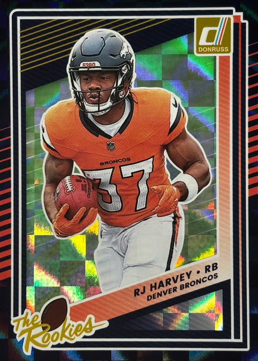 RJ Harvey The Rookies Broncos