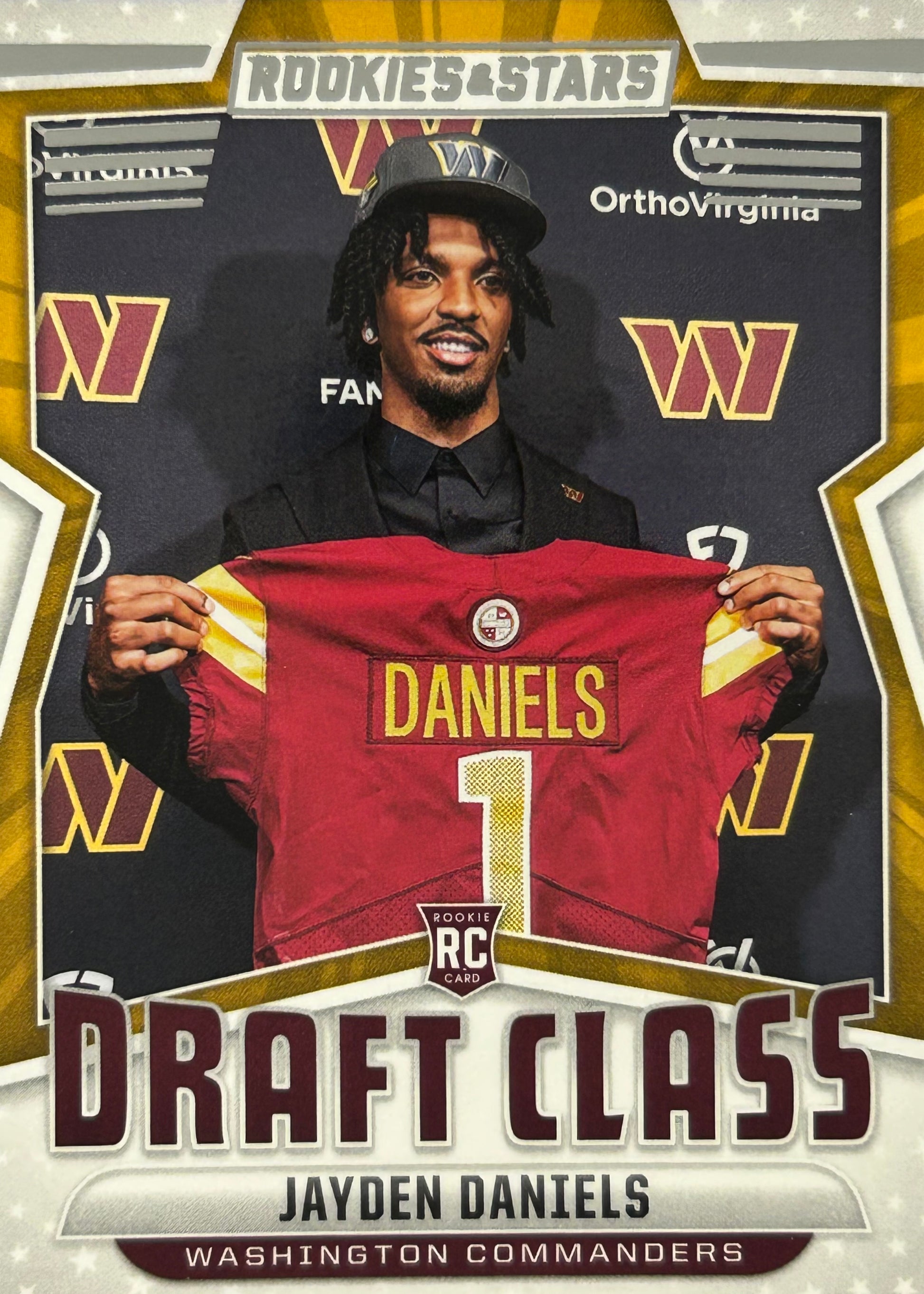 Jayden Daniels Draft Class Rookie Sports Card