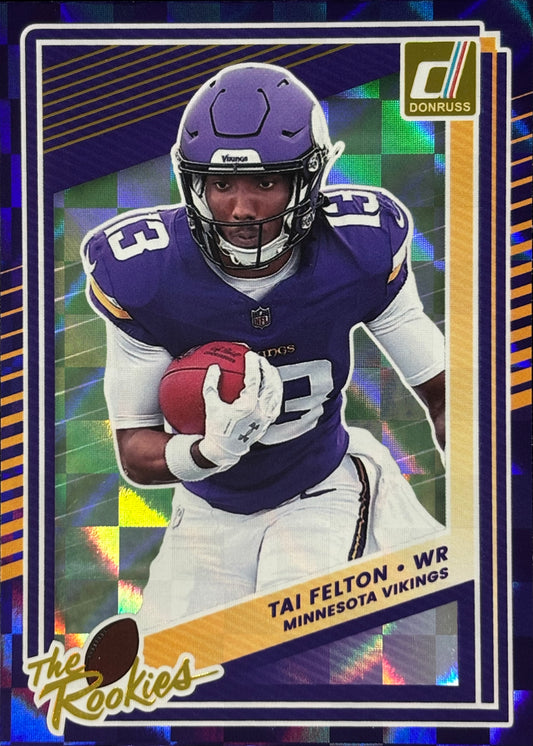 Tai Felton The Rookies Vikings