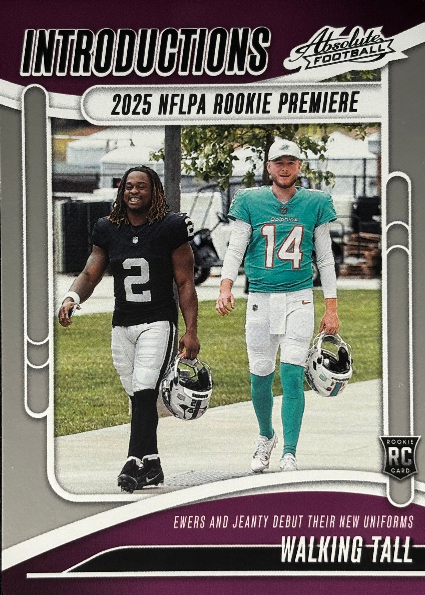 Walking Tall Introductions Rookie Raiders Dolphins