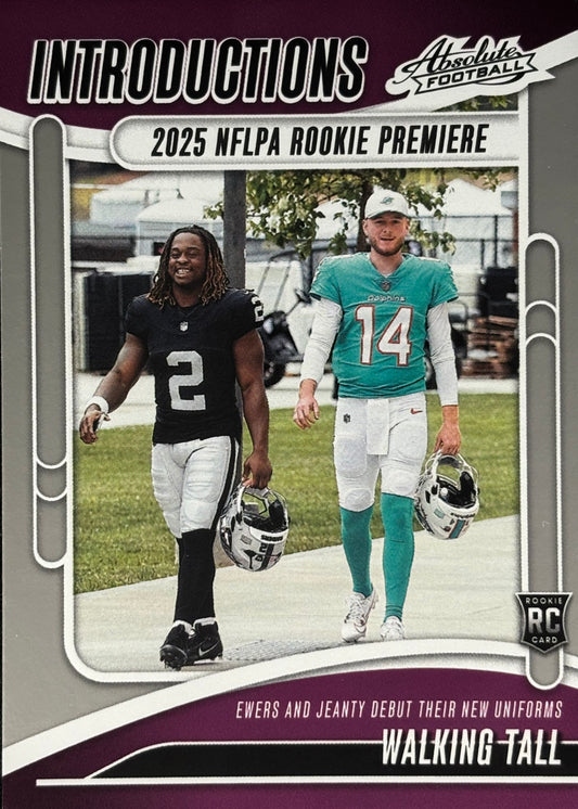 Walking Tall Introductions Rookie Raiders Dolphins