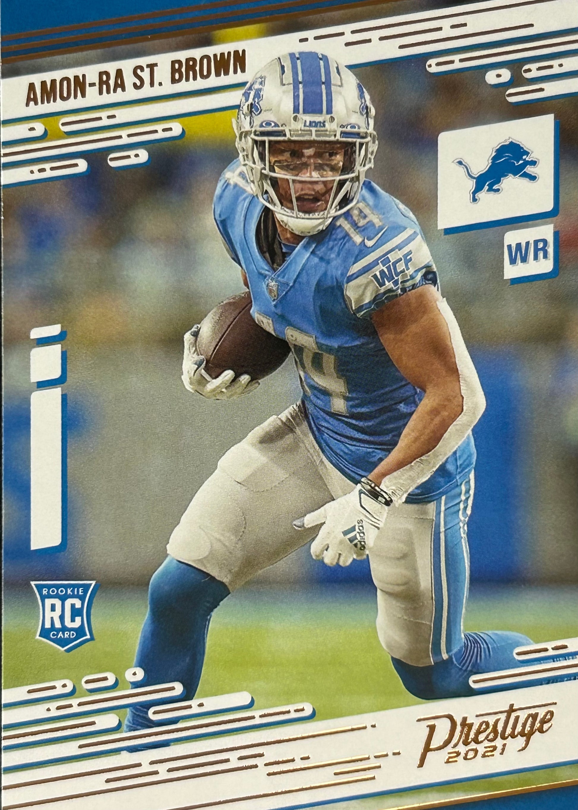Amon-Ra St. Brown Prestige Rookie Sports Card
