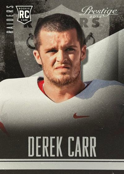 Derek Carr Prestige Rookie Raiders