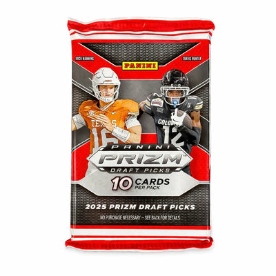 2025 Panini Prizm Draft Football Mega Pack Sports Card