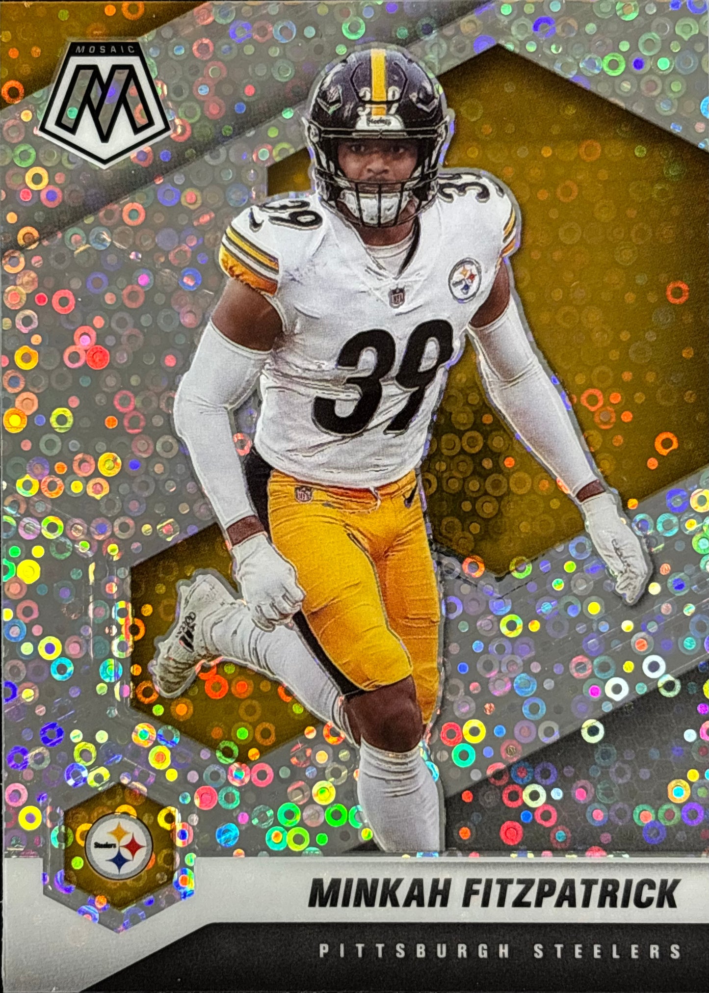 Minkah Fitzpatrick Mosaic No Huddle Steelers