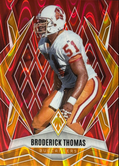 Broderick Thomas Phoenix Red Seismic /99 Commanders